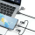 USAMS Kabel 2xC/USB/Micro-USB/Lightning 6w1 1,2m 100W PD czarny - 1568995 - zdjęcie 6